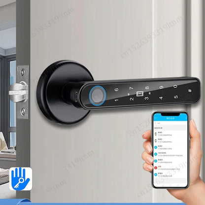 Smart Biometric Fingerprint Door Lock – TTLOCK APP Remote Unlocking