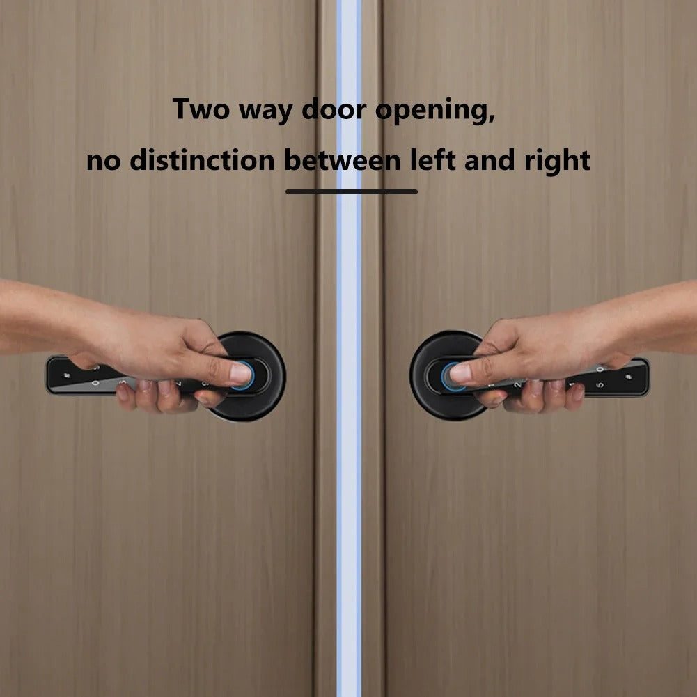 Smart Biometric Fingerprint Door Lock – TTLOCK APP Remote Unlocking